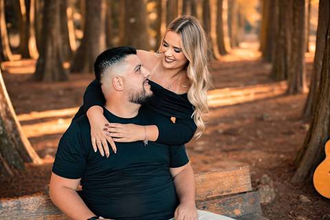 As melhores ideias e inspirações criativas de fotos de ensaio pré wedding no parque Horto Florestal'