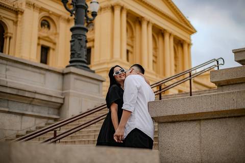 As melhores ideias e inspirações criativas de fotos de ensaio pré wedding no Parque e Museu da Independência'