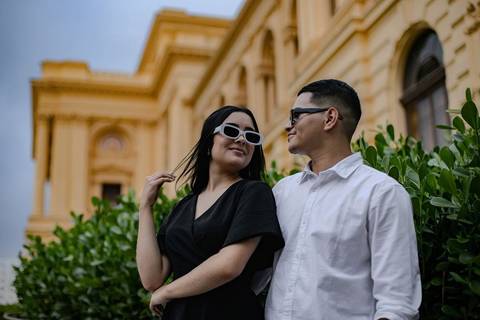 As melhores ideias e inspirações criativas de fotos de ensaio pré wedding no Parque e Museu da Independência'