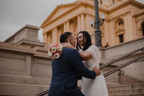 As melhores ideias e inspirações criativas de fotos de ensaio pré wedding no Museu do Ipiranga'