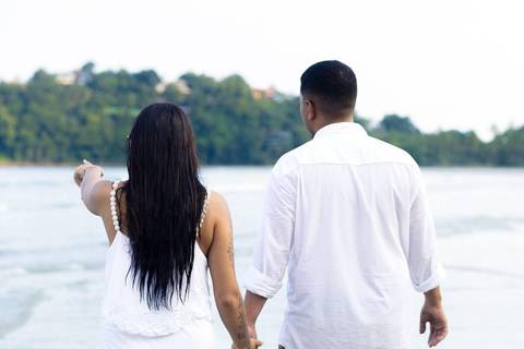 As melhores ideias e inspirações criativas de fotos de ensaio pré wedding na Bela Praia do Guarujá '