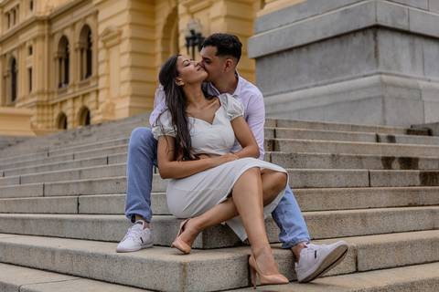As melhores ideias e inspirações criativas de fotos de ensaio pré wedding no Museu do Ipiranga'