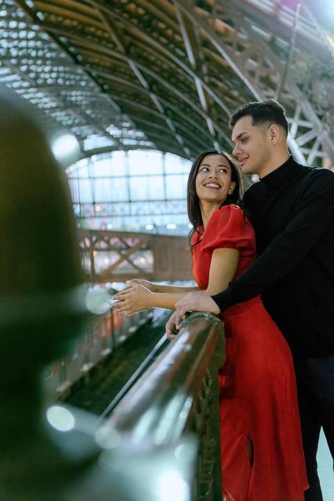 As melhores ideias e inspirações criativas de fotos de ensaio pré wedding no Centro Histórico de São Paulo'