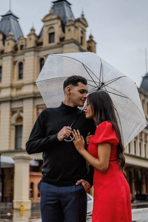As melhores ideias e inspirações criativas de fotos de ensaio pré wedding no Centro Histórico de São Paulo'