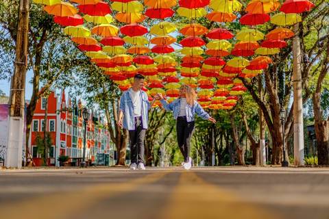As melhores ideias e inspirações criativas de fotos de ensaio pré wedding em Holambra nas Cidades das Flores'