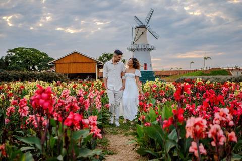 As melhores ideias e inspirações criativas de fotos de ensaio pré wedding em Holambra nas Cidades das Flores'