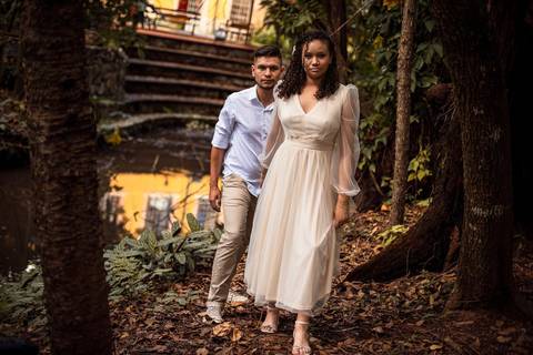 As melhores ideias e inspirações criativas de fotos de ensaio pré wedding na Brasital em São Roque'