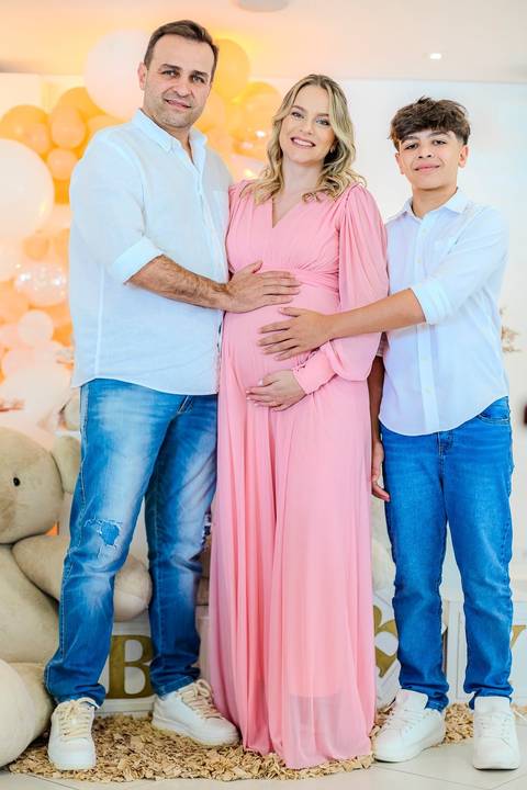 As melhores ideias e inspirações criativas de fotos de Chá de Bebê'