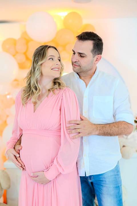 As melhores ideias e inspirações criativas de fotos de Chá de Bebê'