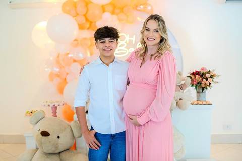 As melhores ideias e inspirações criativas de fotos de Chá de Bebê'