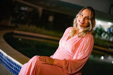 As melhores ideias e inspirações criativas de fotos de Chá de Bebê'