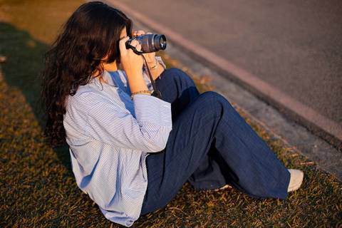 As melhores ideias e inspirações criativas de fotos de ensaio de Debutante 15 anos no Parque Villa Lobos'