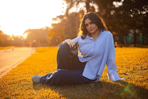 As melhores ideias e inspirações criativas de fotos de ensaio de Debutante 15 anos no Parque Villa Lobos'