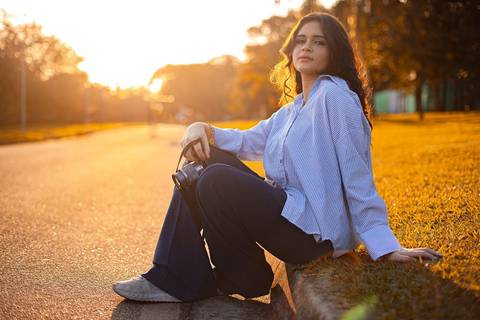 As melhores ideias e inspirações criativas de fotos de ensaio de Debutante 15 anos no Parque Villa Lobos'