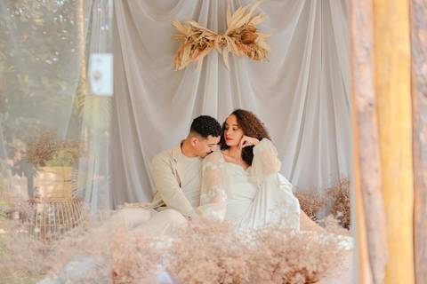 As melhores ideias e inspirações criativas de fotos de ensaio pré wedding românticas no Bangalô Alumiar na cidade de Socorro - SP'