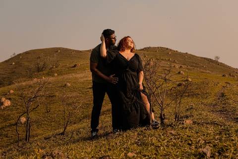 As melhores ideias e inspirações criativas de fotos de ensaio pré wedding no Morro do Capuava'