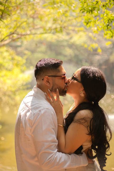 As melhores ideias e inspirações criativas de fotos de ensaio pré wedding Parque Burle Marx - Museu do Ipiranga - Centro Histórico - Casa do Saulo'