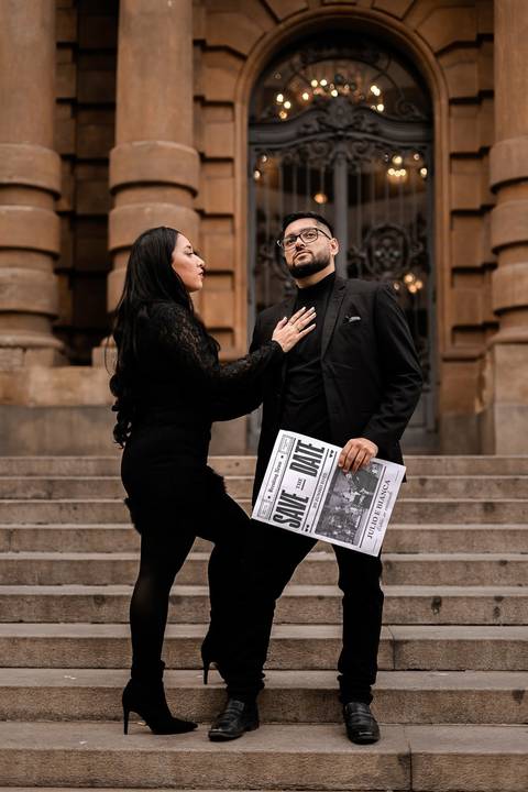 As melhores ideias e inspirações criativas de fotos de ensaio pré wedding Parque Burle Marx - Museu do Ipiranga - Centro Histórico - Casa do Saulo'