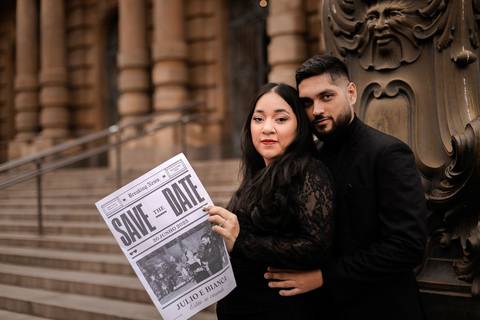 As melhores ideias e inspirações criativas de fotos de ensaio pré wedding Parque Burle Marx - Museu do Ipiranga - Centro Histórico - Casa do Saulo'