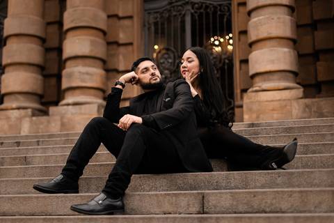 As melhores ideias e inspirações criativas de fotos de ensaio pré wedding Parque Burle Marx - Museu do Ipiranga - Centro Histórico - Casa do Saulo'