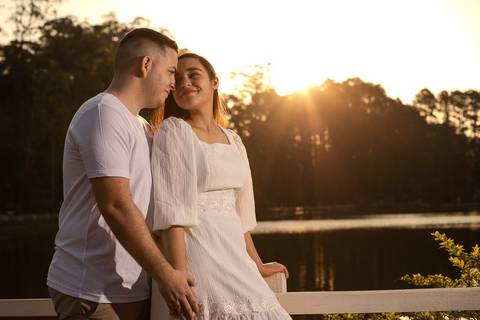 As melhores ideias e inspirações criativas de fotos de ensaio pré wedding no Parque Horto Florestal'