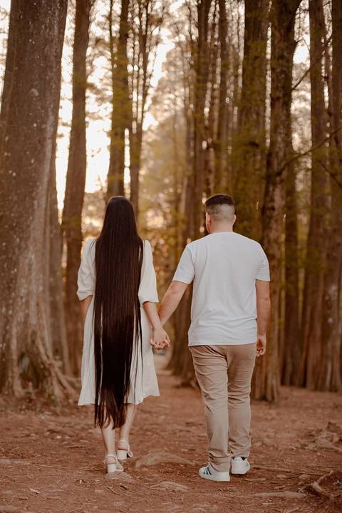 As melhores ideias e inspirações criativas de fotos de ensaio pré wedding no Parque Horto Florestal'