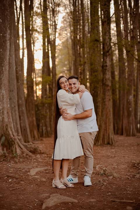 As melhores ideias e inspirações criativas de fotos de ensaio pré wedding no Parque Horto Florestal'