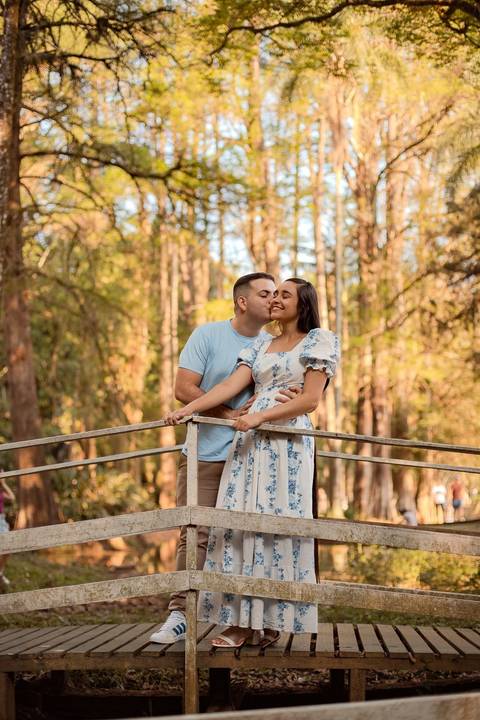 As melhores ideias e inspirações criativas de fotos de ensaio pré wedding no Parque Horto Florestal'