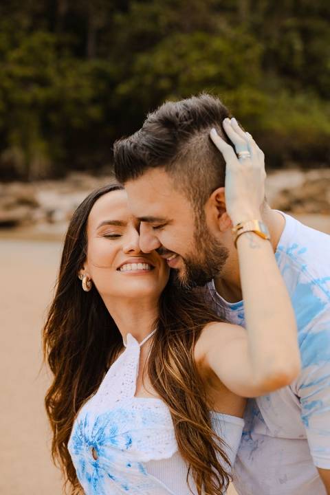 As melhores ideias e inspirações criativas de fotos do Chá Revelação na Praia com a Família'