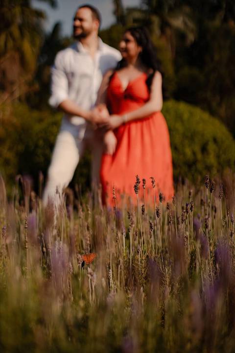 As melhores ideias e inspirações criativas de fotos de ensaio pré wedding no Jardim Botânico'