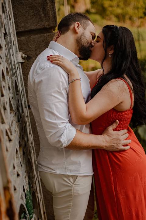 As melhores ideias e inspirações criativas de fotos de ensaio pré wedding no Jardim Botânico'