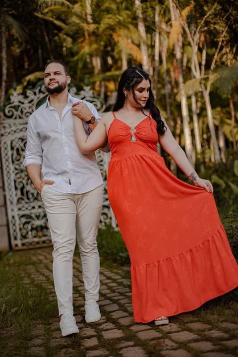 As melhores ideias e inspirações criativas de fotos de ensaio pré wedding no Jardim Botânico'
