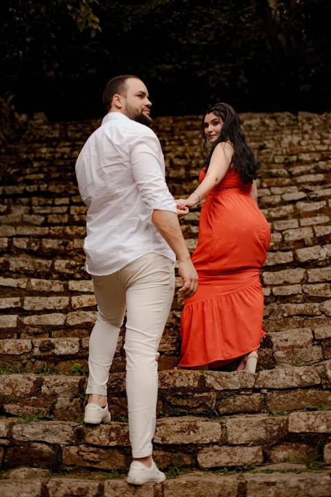 As melhores ideias e inspirações criativas de fotos de ensaio pré wedding no Jardim Botânico'