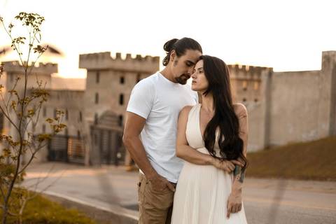 As melhores ideias e inspirações criativas de fotos de ensaio pré wedding em São Roque no Mirante do Saboó'