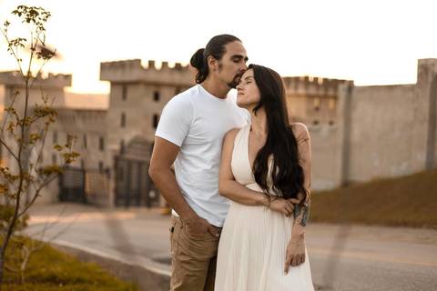 As melhores ideias e inspirações criativas de fotos de ensaio pré wedding em São Roque no Mirante do Saboó'
