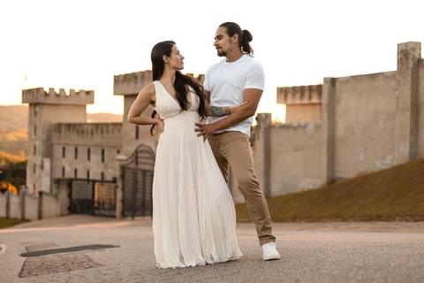 As melhores ideias e inspirações criativas de fotos de ensaio pré wedding em São Roque no Mirante do Saboó'
