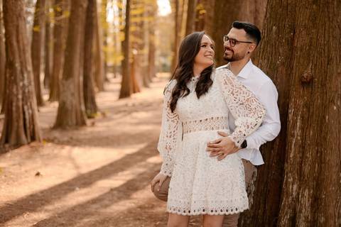 As melhores ideias e inspirações criativas de fotos de ensaio pré wedding no Parque Horto Florestal'