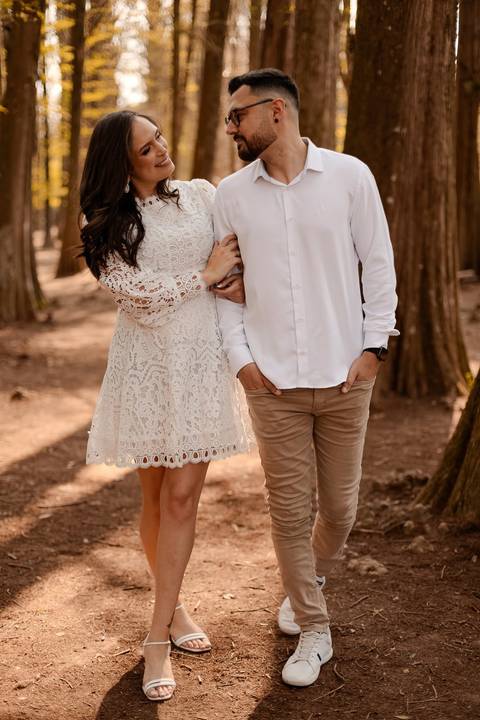As melhores ideias e inspirações criativas de fotos de ensaio pré wedding no Parque Horto Florestal'