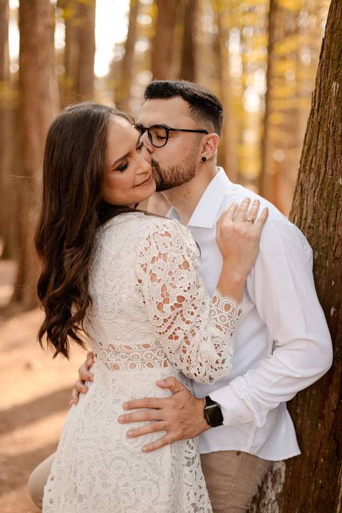 As melhores ideias e inspirações criativas de fotos de ensaio pré wedding no Parque Horto Florestal'