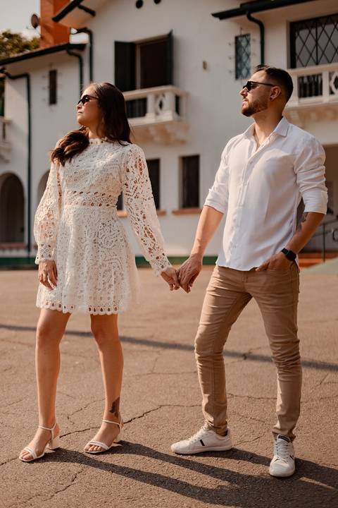 As melhores ideias e inspirações criativas de fotos de ensaio pré wedding no Parque Horto Florestal'