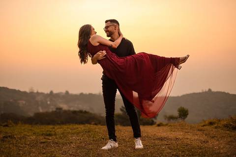 As melhores ideias e inspirações criativas de fotos de ensaio pré wedding no Parque Horto Florestal'