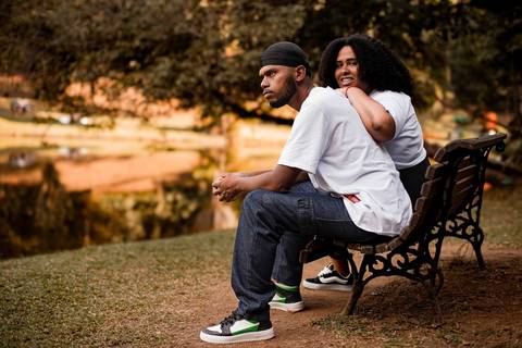 As melhores ideias e inspirações criativas de fotos de ensaio pré wedding no Jardim Botânico'