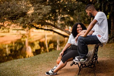 As melhores ideias e inspirações criativas de fotos de ensaio pré wedding no Jardim Botânico'