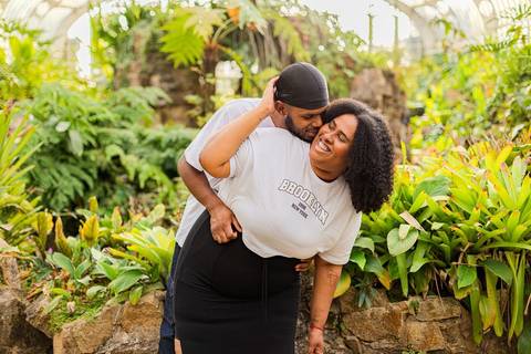 As melhores ideias e inspirações criativas de fotos de ensaio pré wedding no Jardim Botânico'