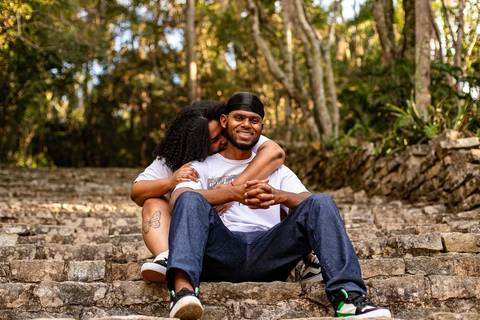 As melhores ideias e inspirações criativas de fotos de ensaio pré wedding no Jardim Botânico'