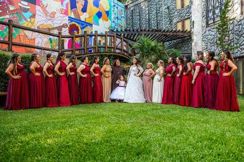 As melhores ideias e inspirações criativas de fotos de casamento no Espaço Villa das Estações Buffet'