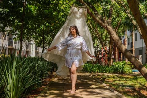 As melhores ideias e inspirações criativas de fotos de casamento do making of da Noiva no Condomínio '