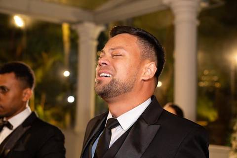 As melhores ideias e inspirações criativas de fotos de casamento registradas por fotógrafos profissionais de eventos da empresa Criativus Foto e Vídeo no momento da cerimônia Espaço Reis Quinta dos Sonhos'