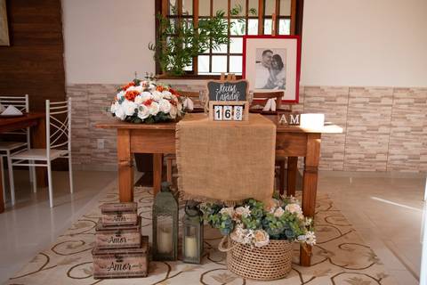 As melhores ideias e inspirações criativas de fotos de casamento registradas por fotógrafos profissionais de eventos da empresa Criativus Foto e Vídeo no Espaço Nelial: Fotos da decoração'