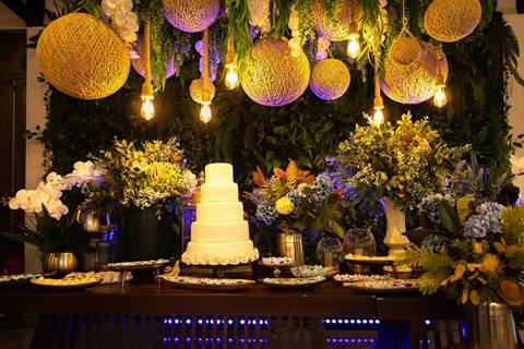 As melhores ideias e inspirações criativas de fotos de casamento registradas por fotógrafos profissionais de eventos da empresa Criativus Foto e Vídeo no Espaço Alecrim: Fotos da Decoração'